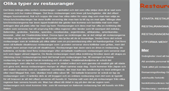 Desktop Screenshot of bodarestaurang.se